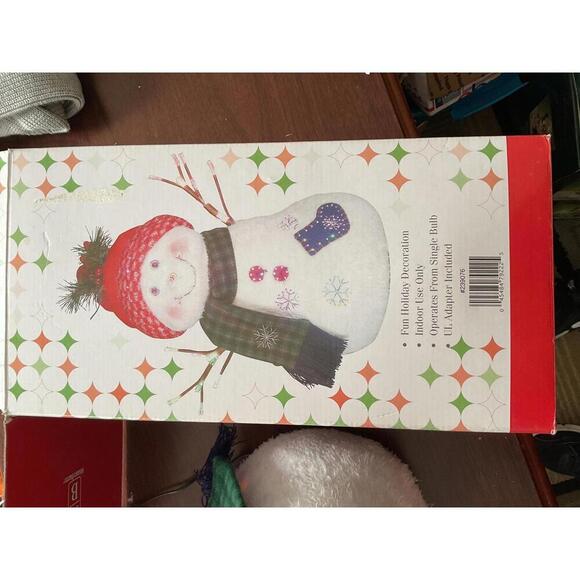 Merry Brite 14” Fiber Optic Snowman - Picture 6 of 8